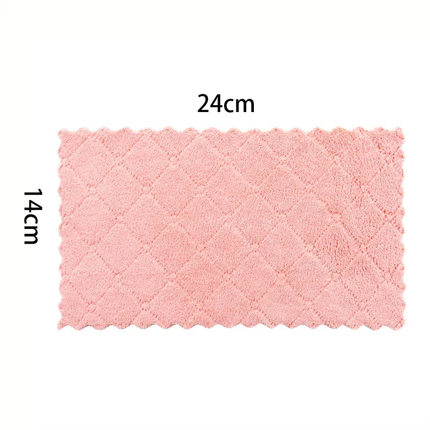 10pcs Microfiber Dish Cloths Multi Purpose Dishwashing Towels For Tableware Double Sided Cleaning Rags Kitchen Accessories - Image 6