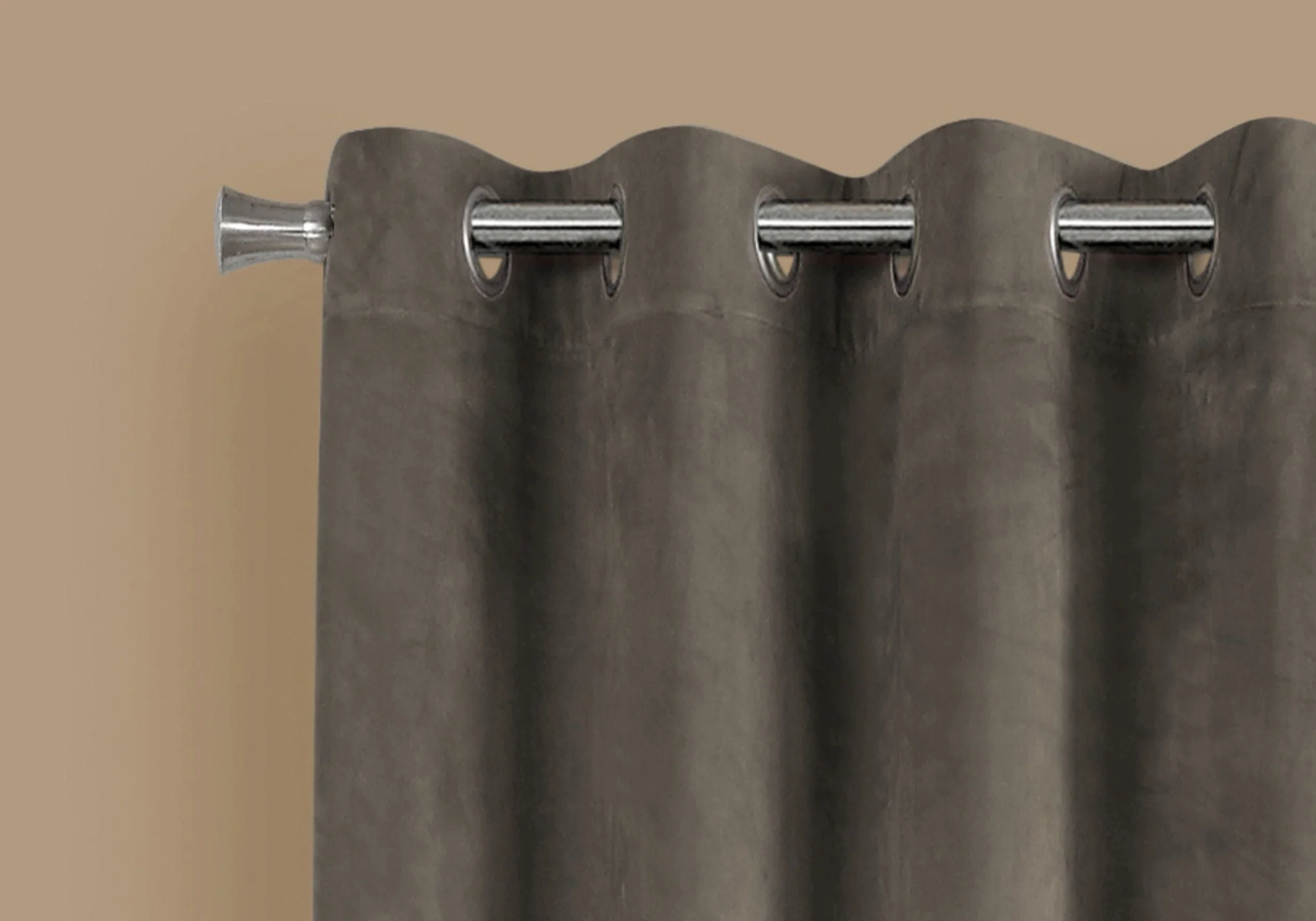 2 Pieces Set, Curtain Panel, Room Darkening, Grommet, Contemporary & Modern by Couch - Image 34