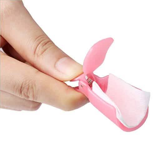 20-Piece Set: Plastic Acrylic Nail Art Soak Off Cap Clip UV Gel Polish Remover Wrap Tool - Image 6