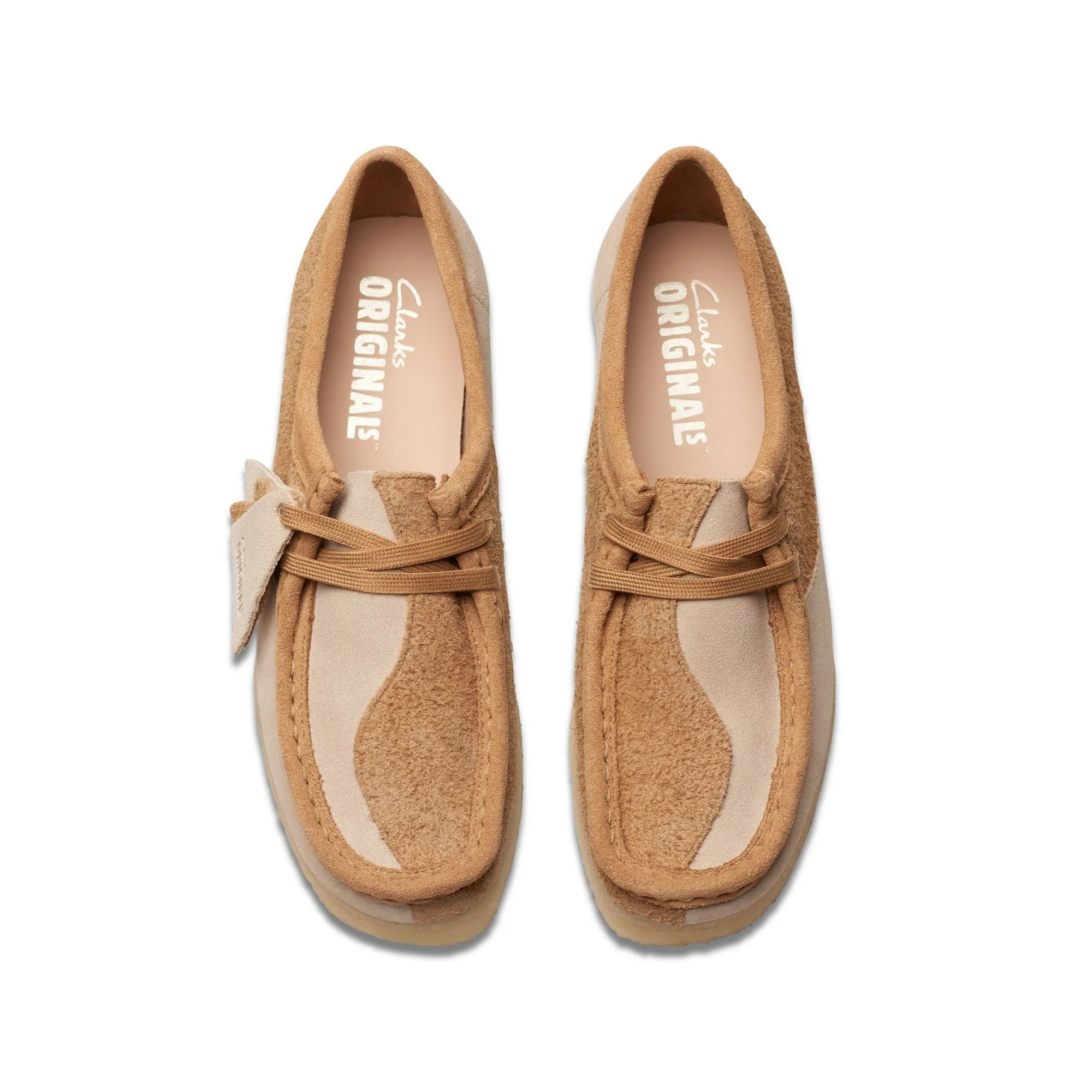 Clarks Women's Wallabee Mid Tan Combi Booties - Image 6