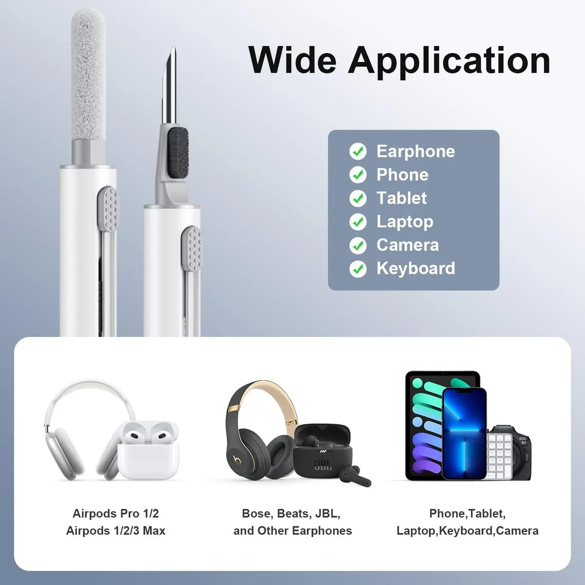 3-in-1 Earbuds Cleaning Pen - Image 5
