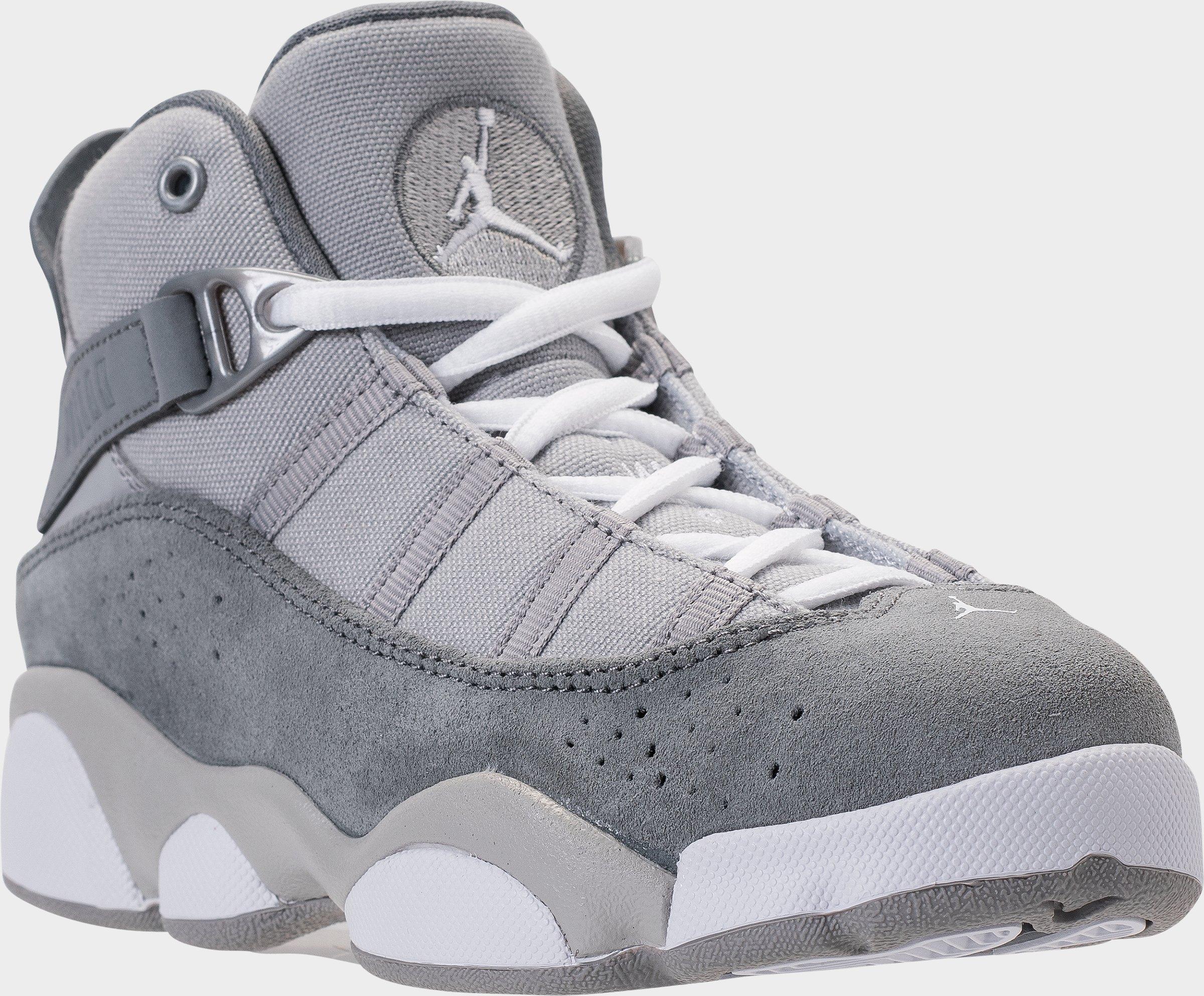 Preschool Air Jordan Retro 6 Rings (Ps) 'Matte Silver' - 323432-014 - Image 2