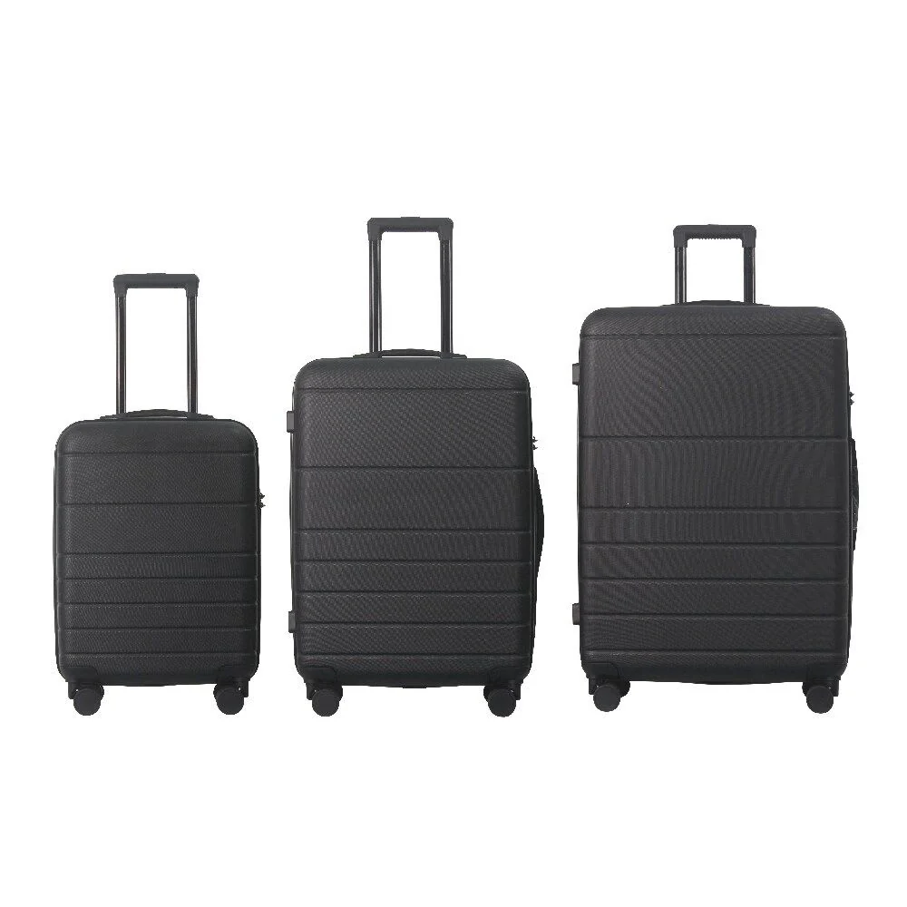 4 Supply Luggage Sets Abs Hardshell 3Pcs Luggage, Lightweight Durable Suitcase Sets Spinner Wheels Suitcase With Tsa Lock 20''24''28'' - Image 2