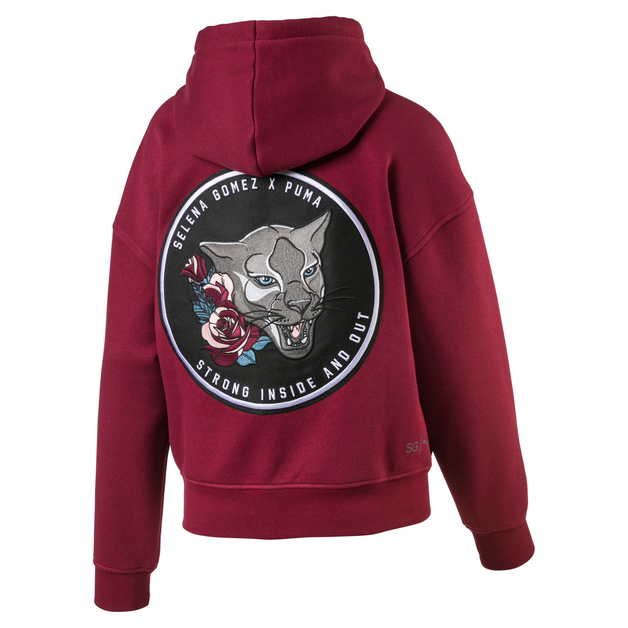 Puma Women's X Sg 'Selena Gomez' Full Zip Hoodie Hoodies - Image 4