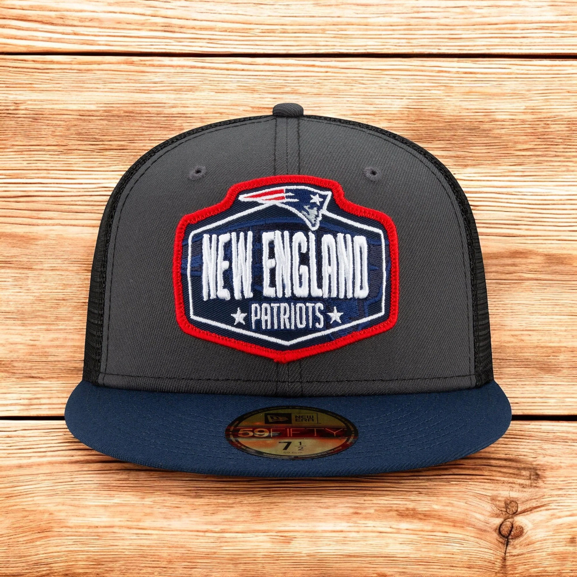 New Era Men's NFL 2021 Draft 59Fifty Fitted Patriots - Image 2