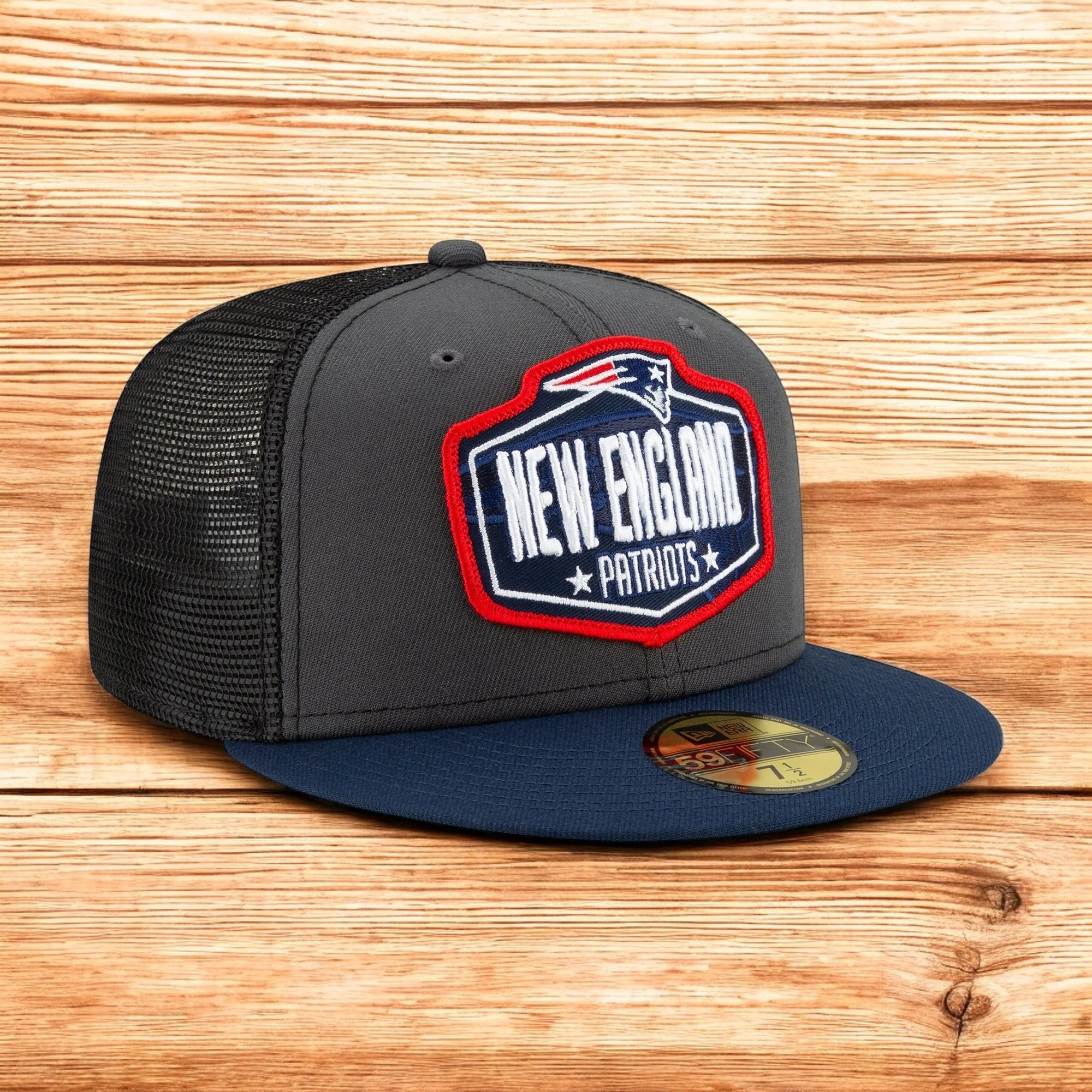 New Era Men's NFL 2021 Draft 59Fifty Fitted Patriots - Image 3