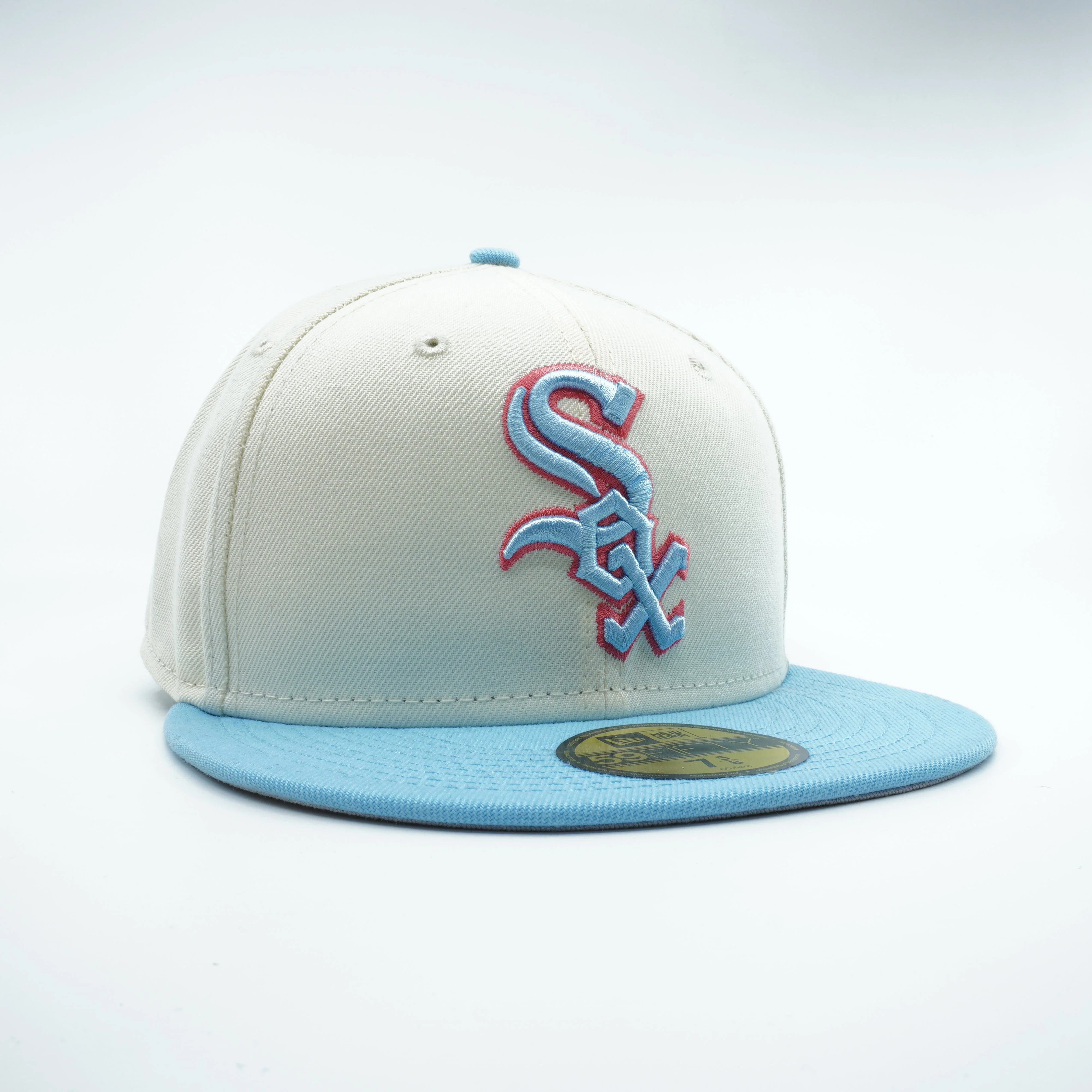 New Era Men's MLB Chicago White Sox 5950 2T Color Pack Fitted Hats - Image 3