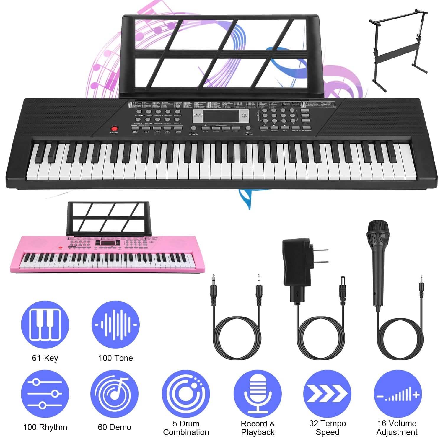 61 Keys Digital Music Keyboard Electronic Piano - Image 11