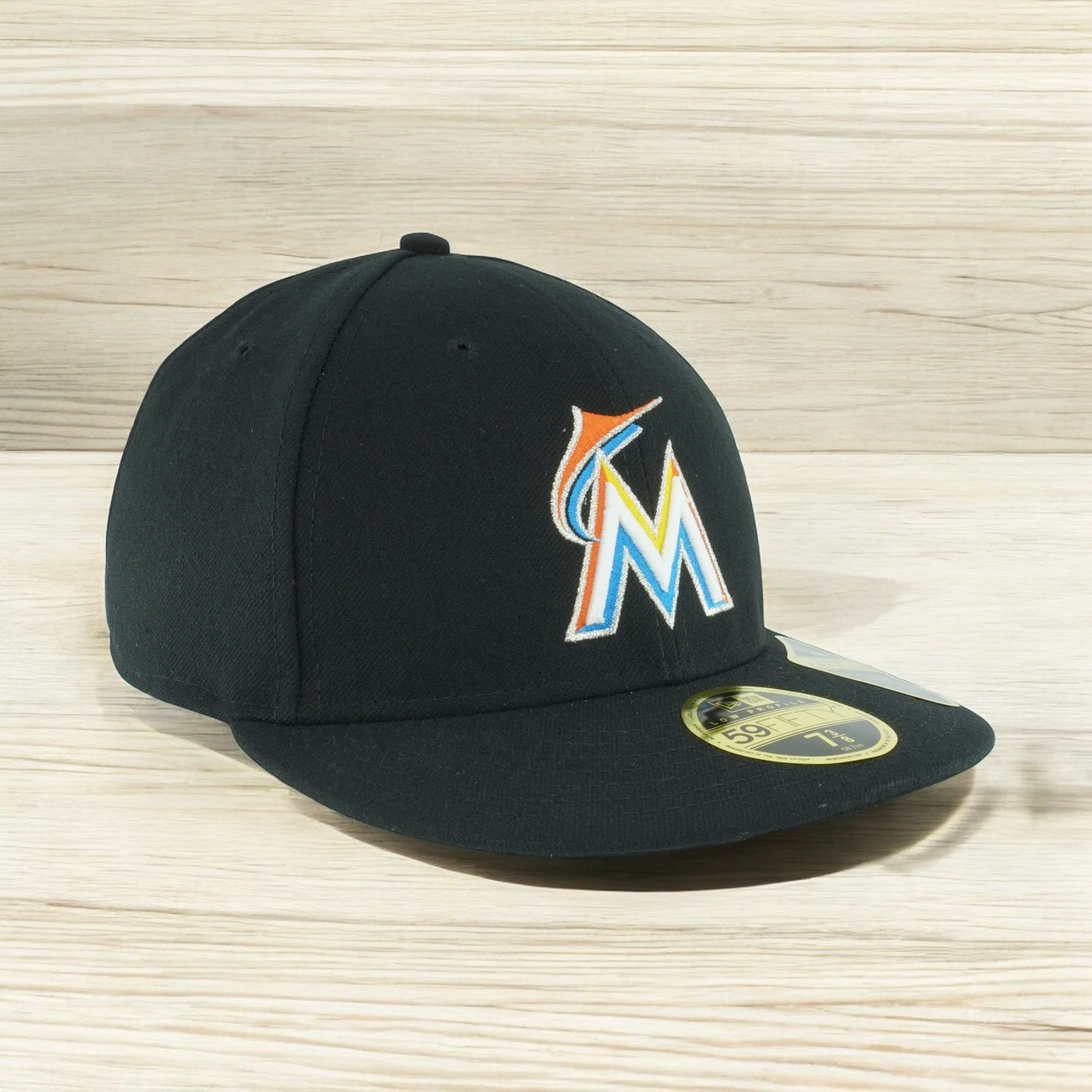 New Era Men's MLB Low Profile Authentic 5950 - Miami Marlins Home 2018 - Image 3