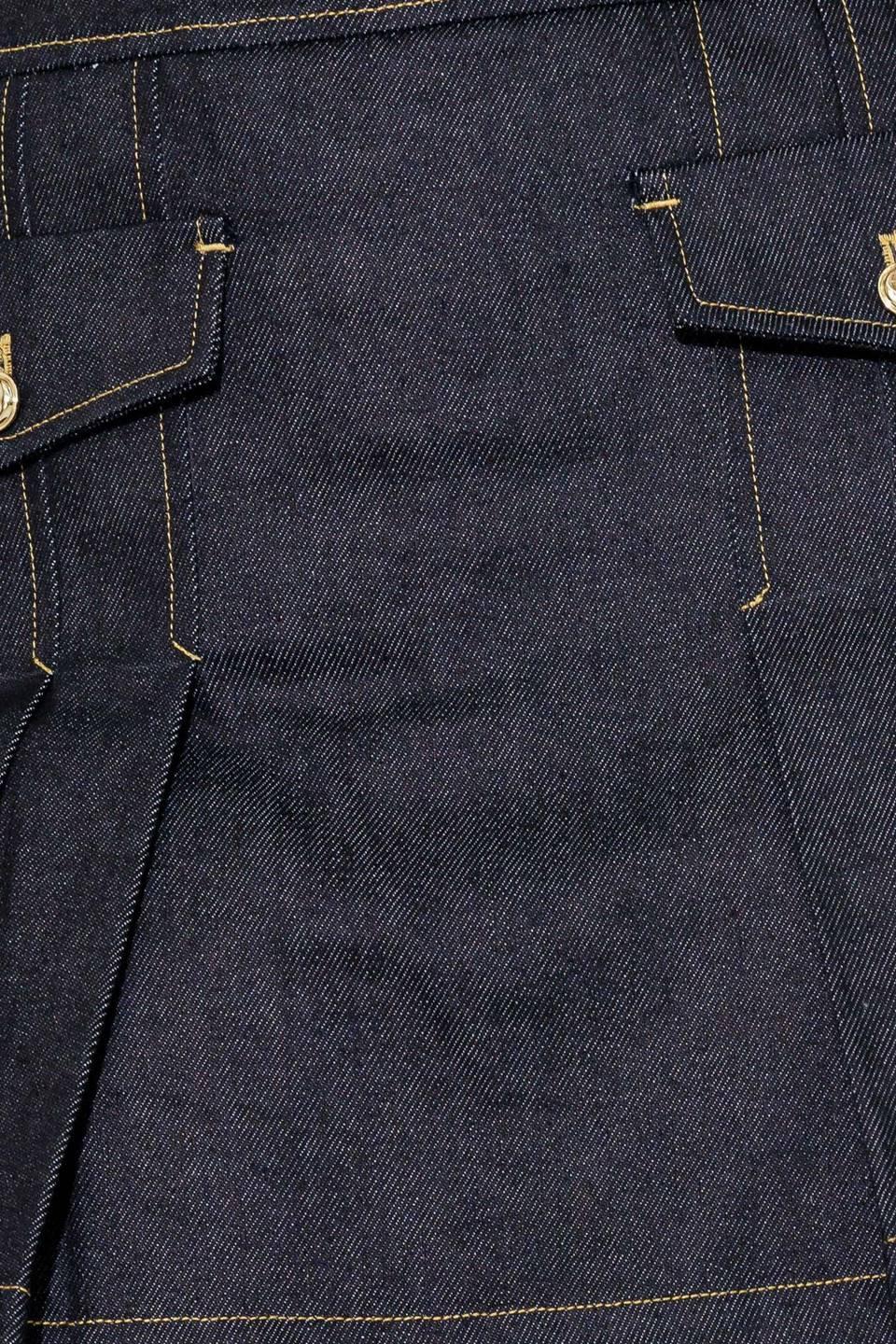 A Fresh Pick Indigo Denim Skort - Image 7