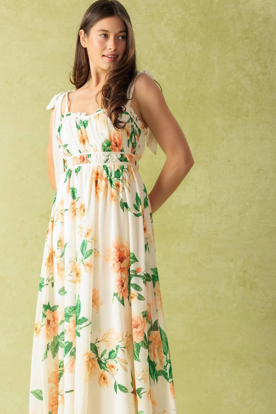 A Perfect Match Woven Maxi Dress - Image 5