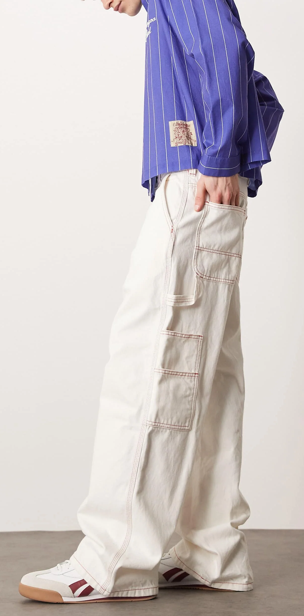 Dickies Men's Carpenter Denim Trousers Loose Fit - Image 3