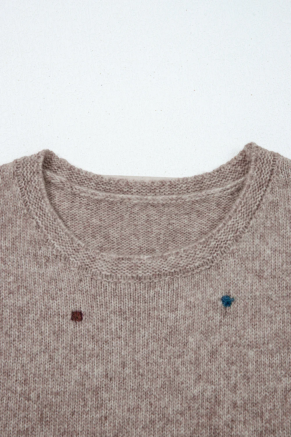Threaded Pear Abigail Detail Drop Shoulder Sweater - Image 8