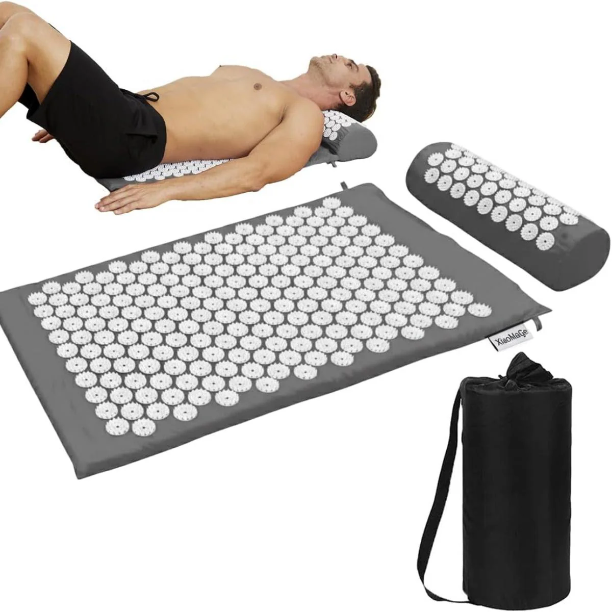 Acupressure Mat & Pillow Set with Storage Bag - Image 5