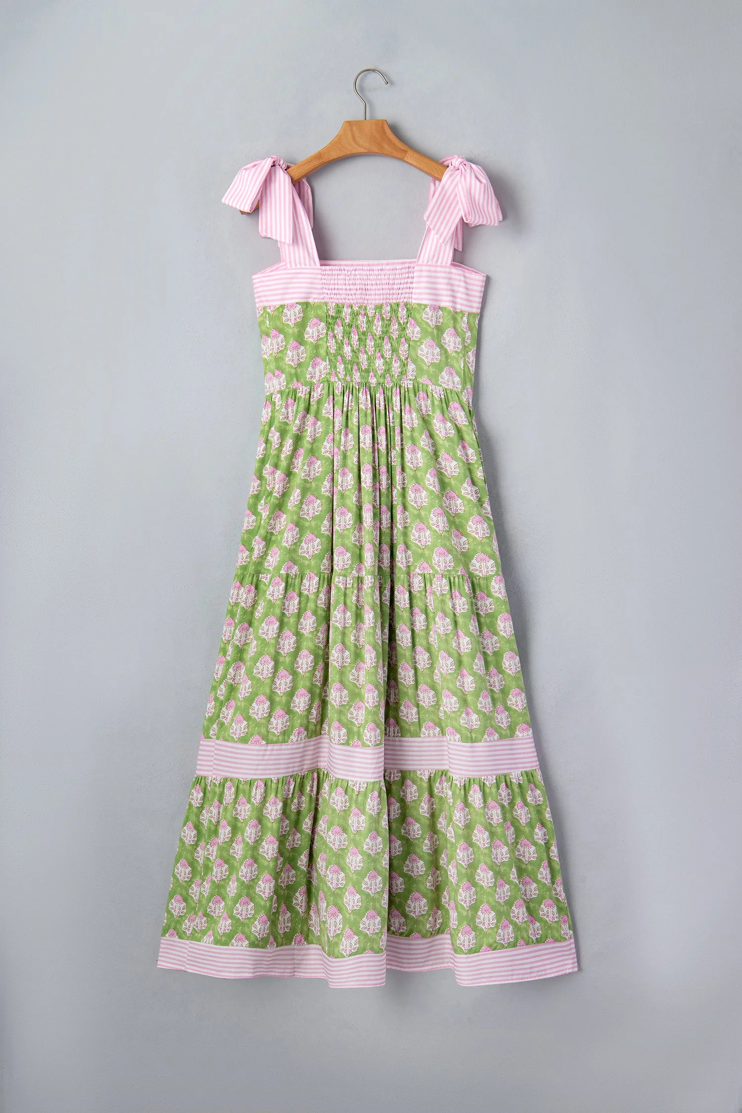 Threaded Pear Adriana Knot Straps Maxi Dress - Image 5