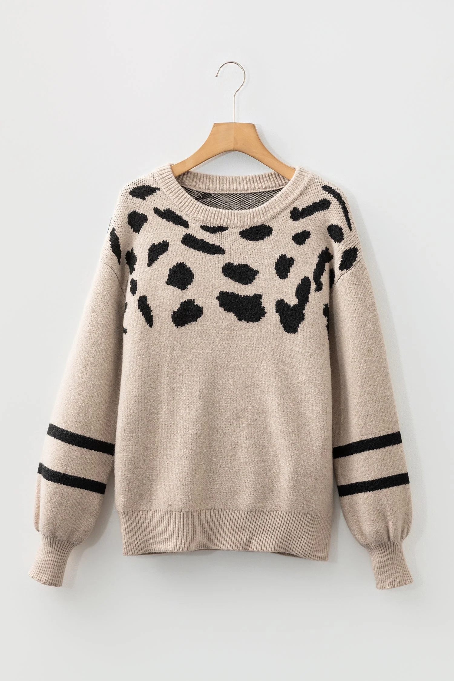 Threaded Pear Adrianna Detail Drop Shoulder Sweater