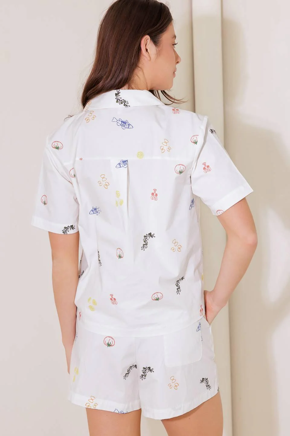 After Hours White Woven Top - Image 7