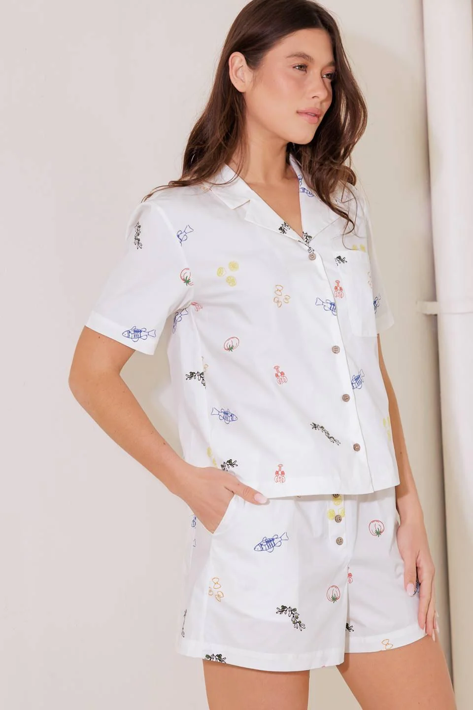 After Hours White Woven Top - Image 8