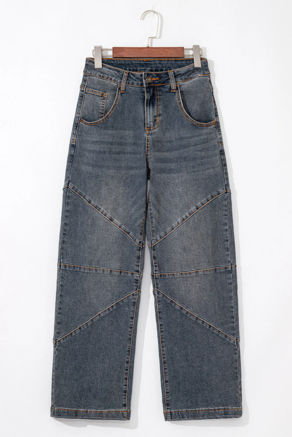 Threaded Pear Alaya Straight High Waist Jeans - Image 6