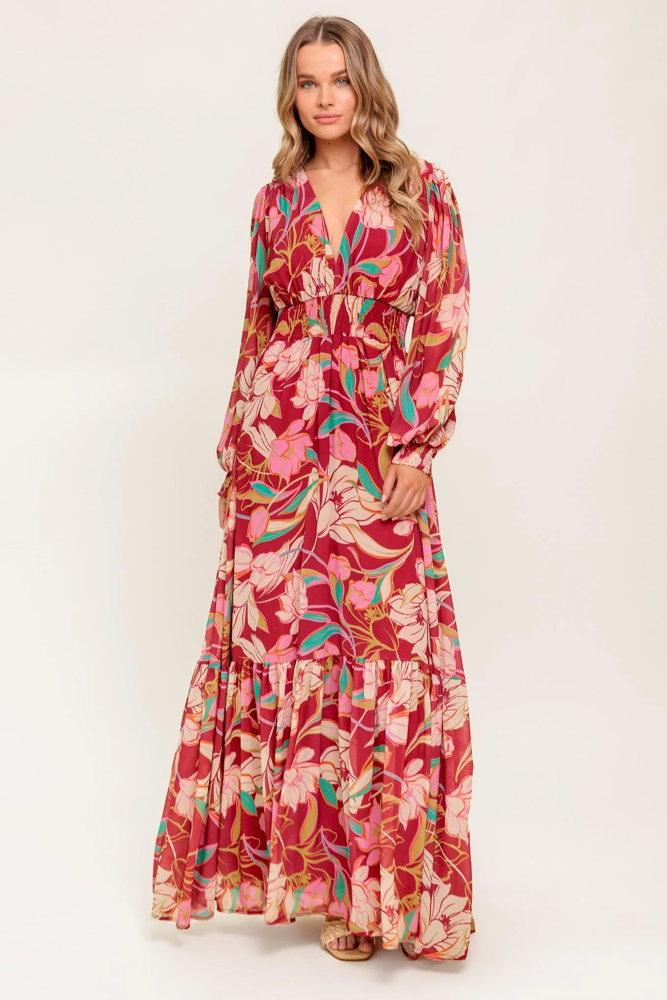 Amazing Presence Woven Maxi Dress - Image 5