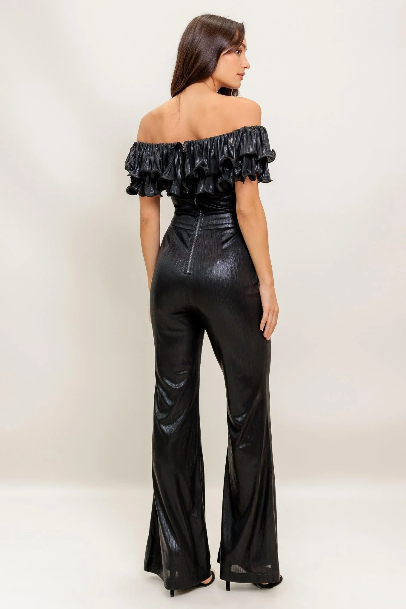 Angel Eyes Coated Woven Jumpsuit - Image 9