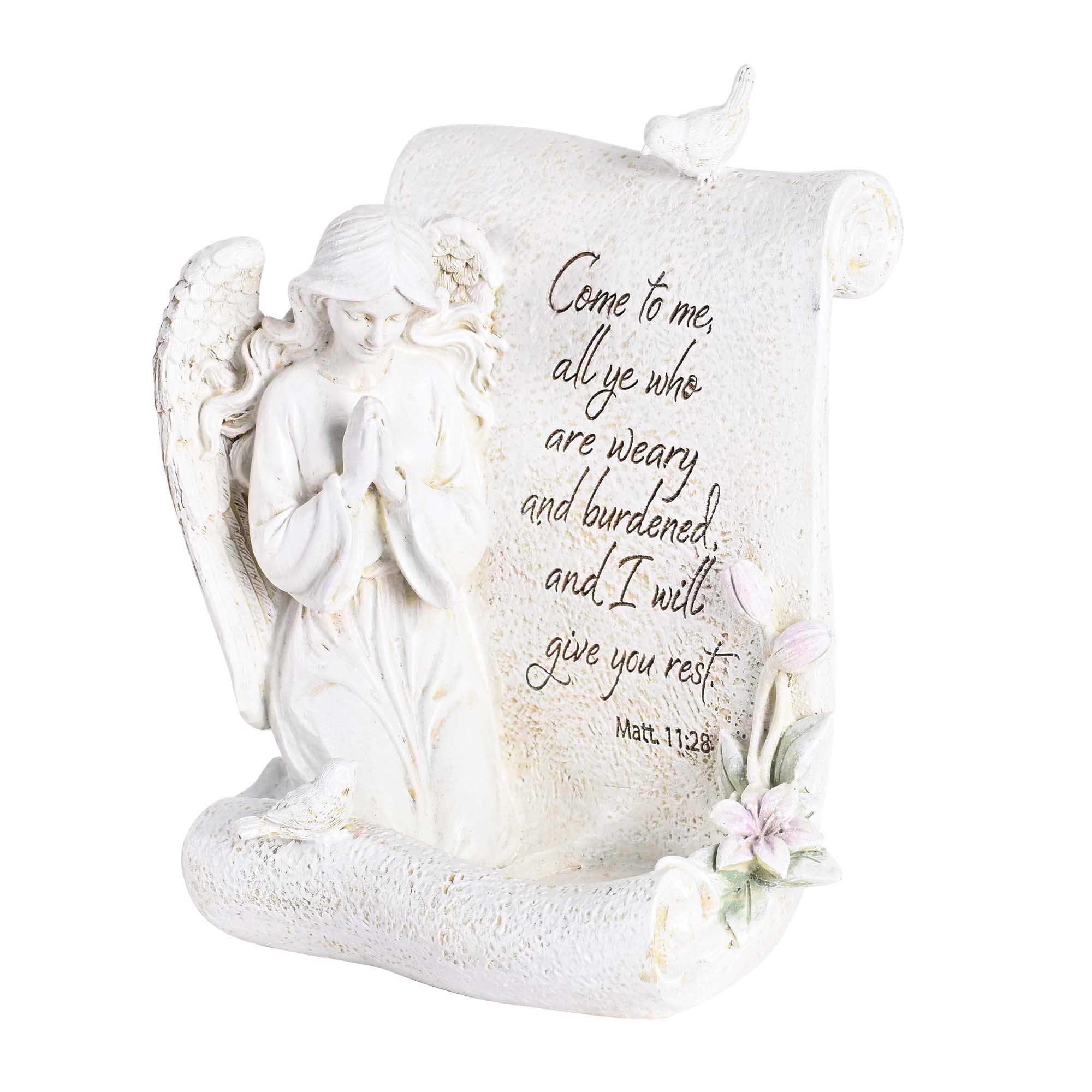 Angel Tealight Come To Me Matt. 11:28 - Image 2