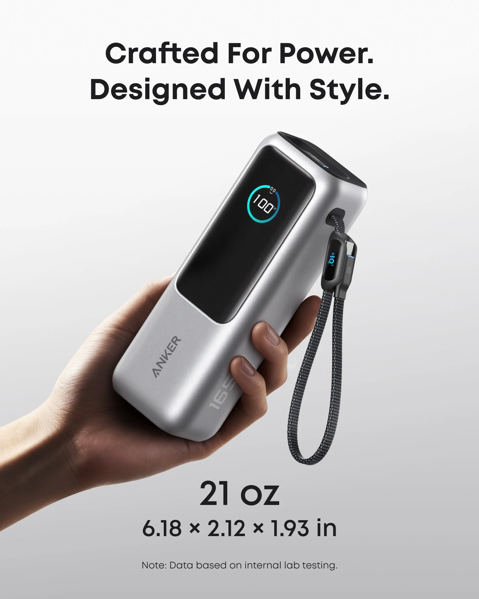 Anker Laptop Power Bank (25K, 165W, Built-In and Retractable Cables) - Image 13