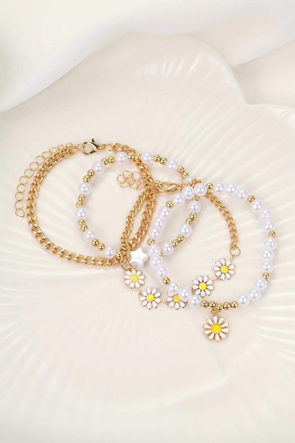 April Beaded Chain Bracelet Set - Image 3