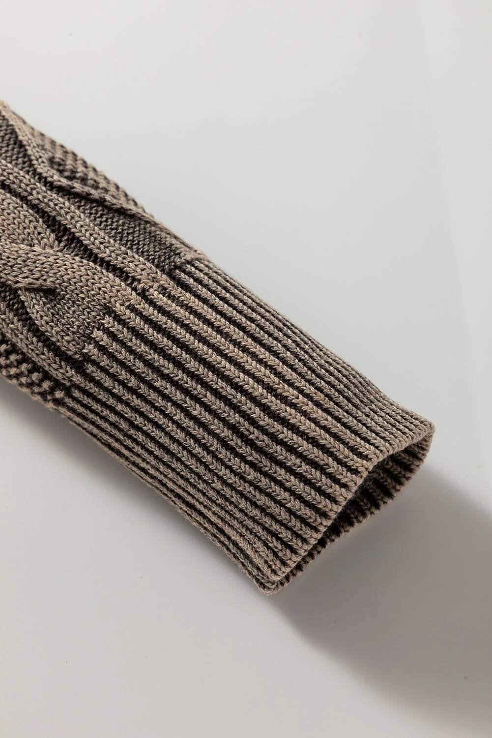 Threaded Pear Aria Knit Sleeve Casual Sweater - Image 14