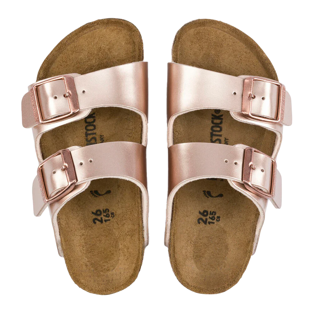 Birkenstock Arizona Kids Birko-Flor Electric Metallic Copper - Image 3