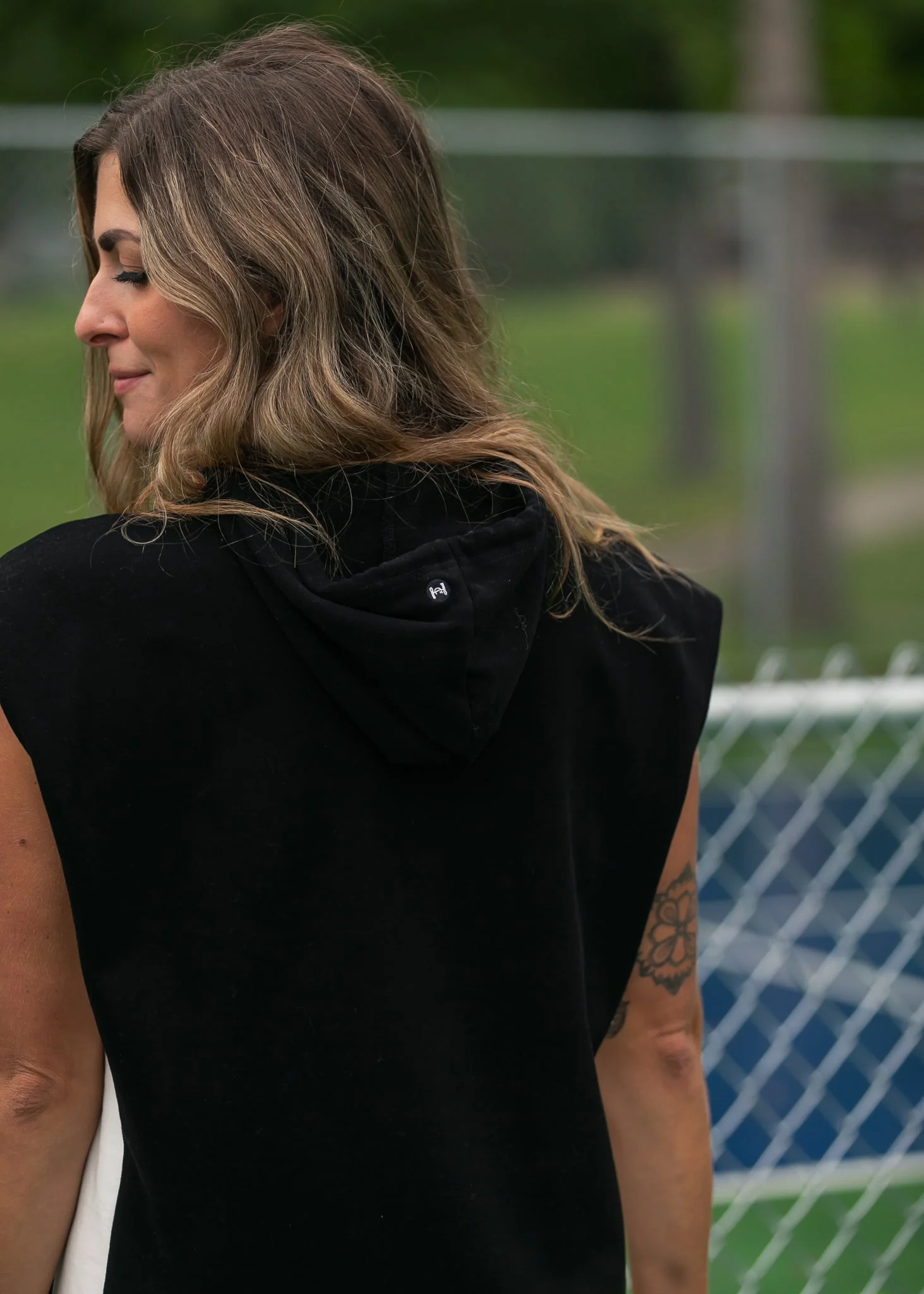Asher Hooded Sweatshirt Dress - Image 15