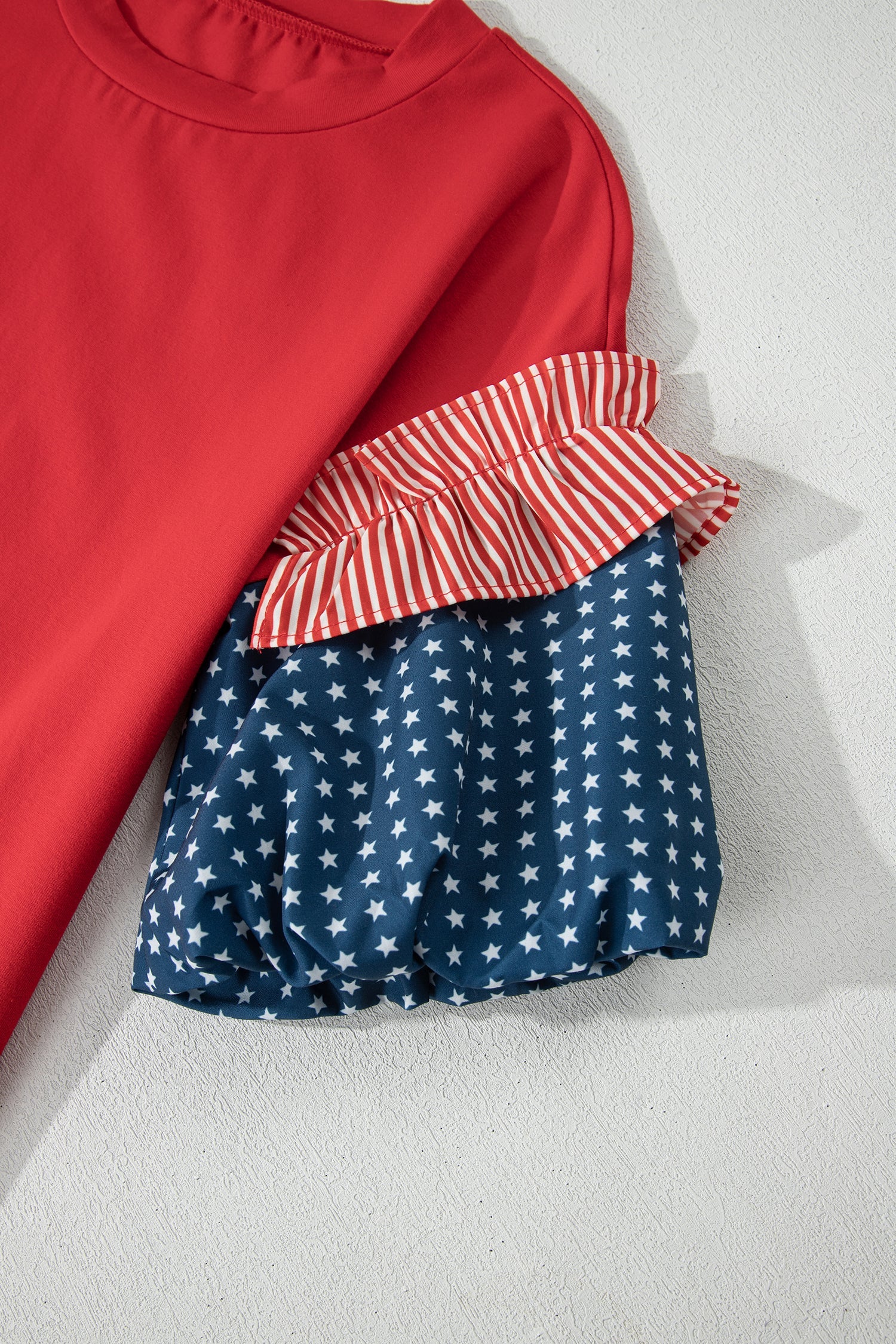 Threaded Pear Aspyn Short Puff Sleeve Top - Image 13