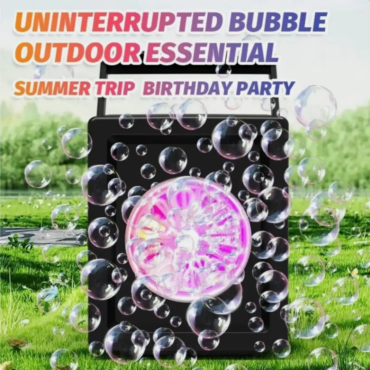 Automatic Portable Bubble Machine - Image 3