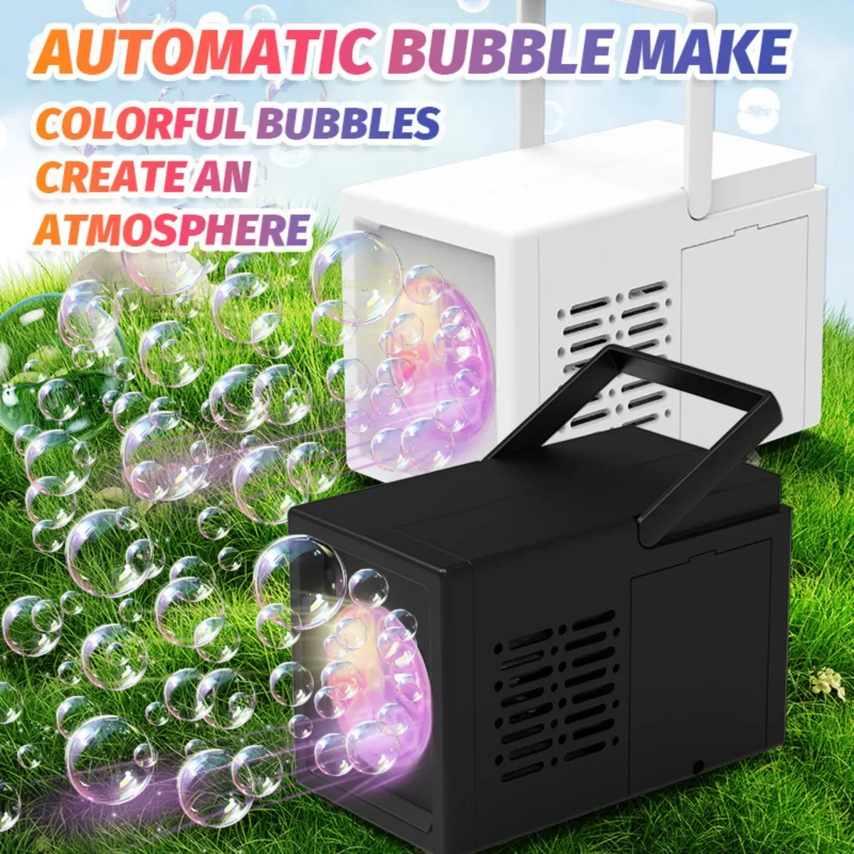 Automatic Portable Bubble Machine - Image 4