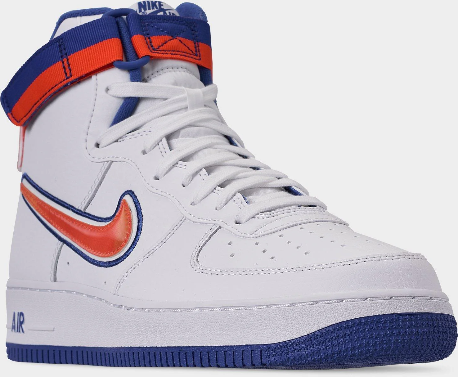 Nike Men's Air Force 1 High Sport 'Nba White Team Orange Game Royal' - AV3938-100 - Image 2