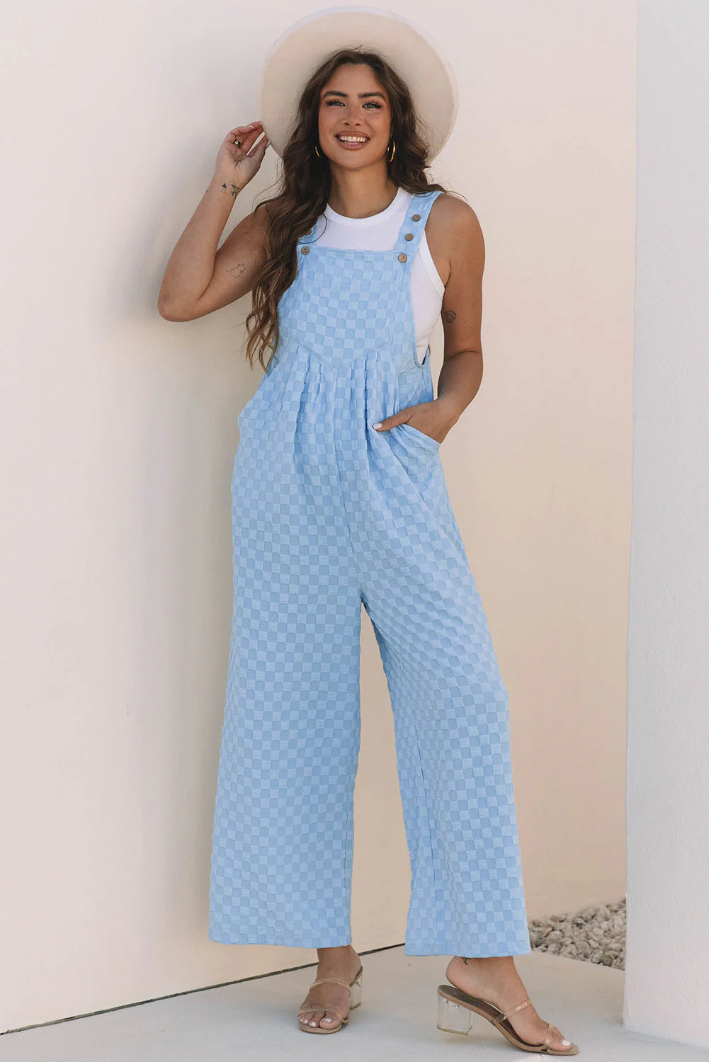 Threaded Pear Ava Waist Wide Leg Overall - Image 5
