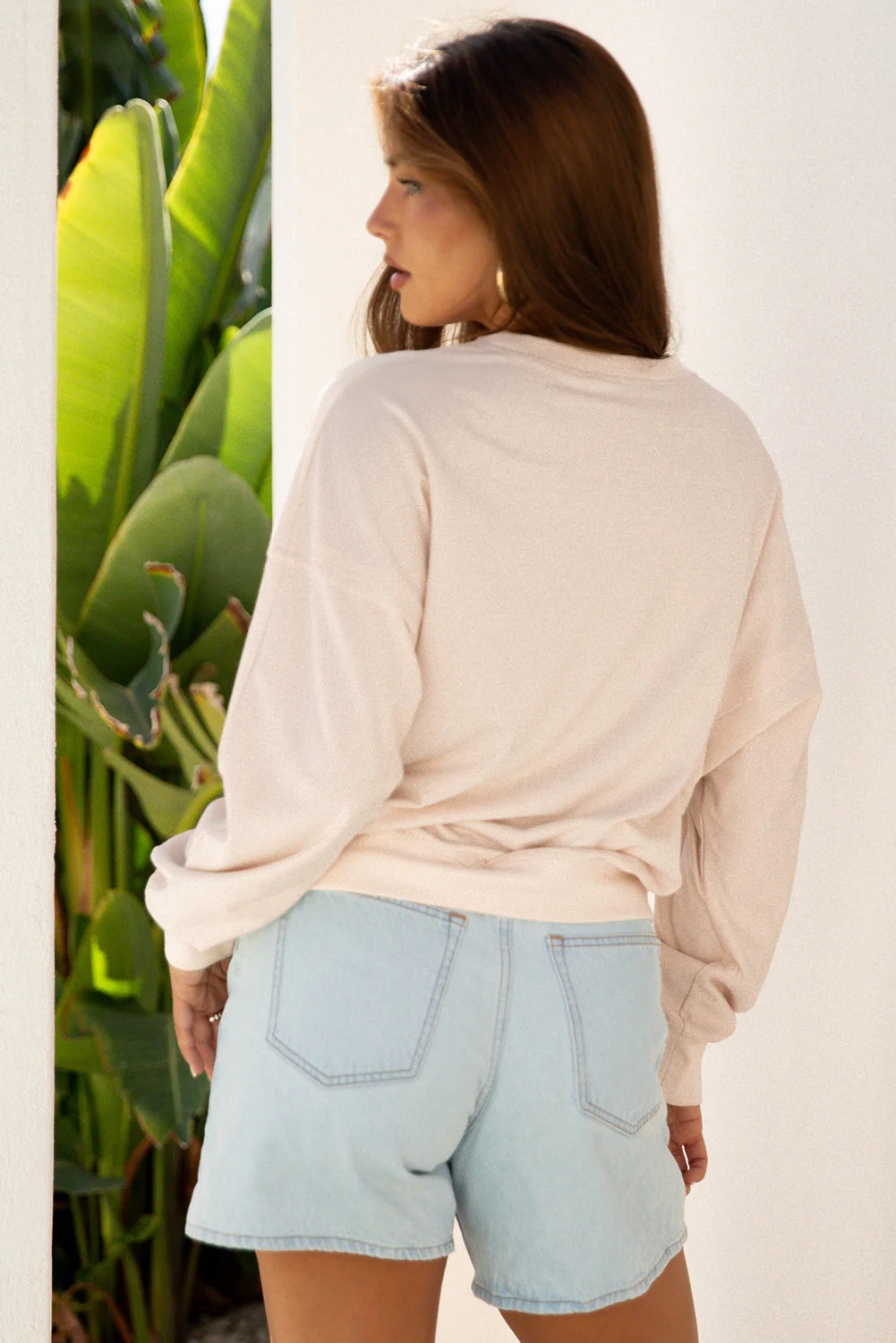 Threaded Pear Avery Drop Shoulder Casual Top - Image 4