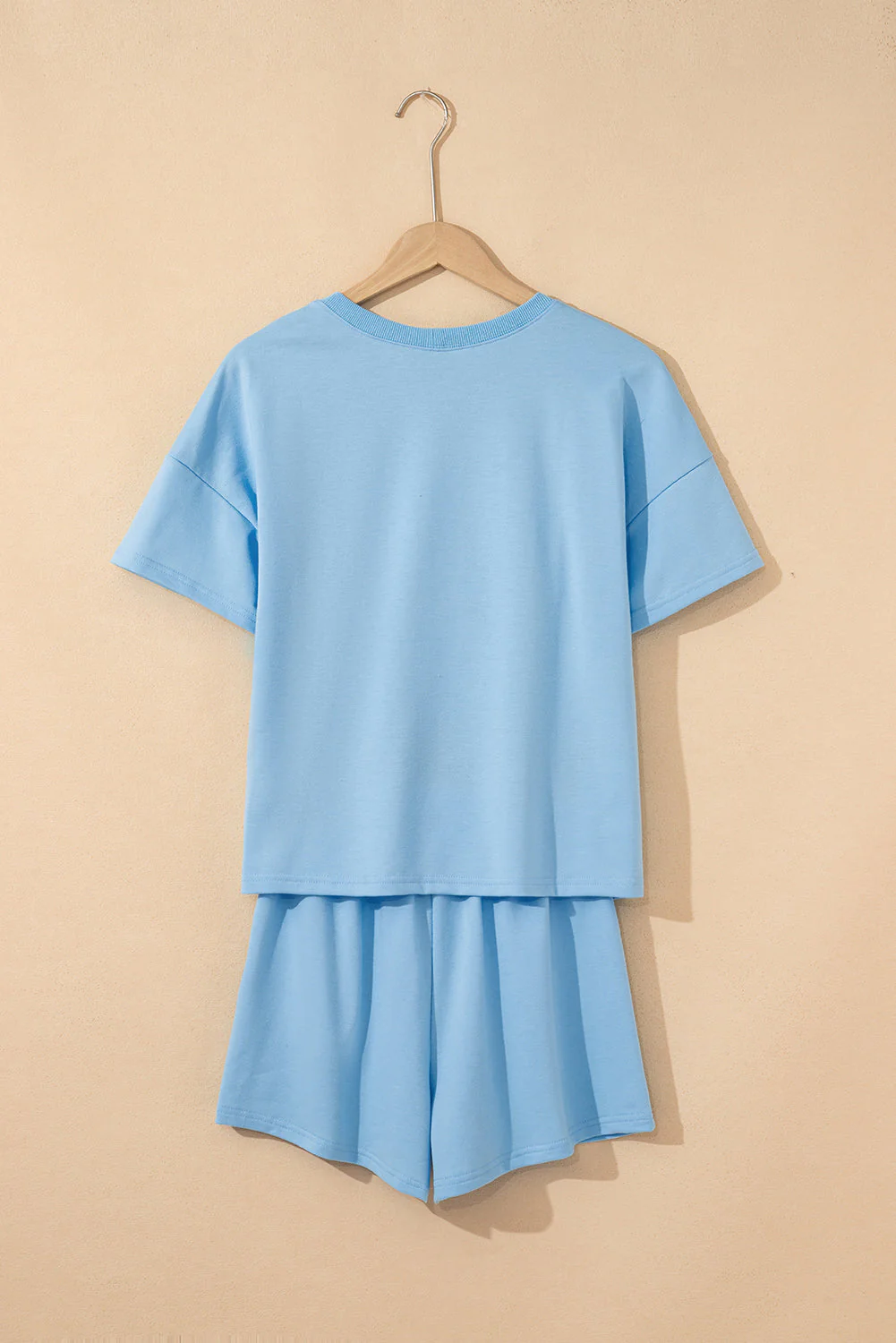 Threaded Pear Avery Top and Patchwork Drawstring Shorts Set - Image 12