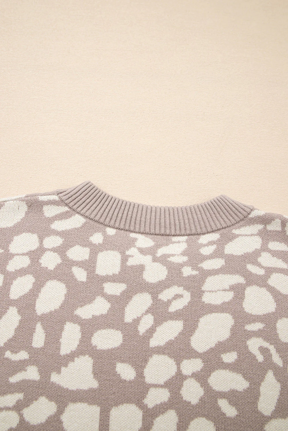 Threaded Pear Avery Trim Drop Shoulder Sweater - Image 4