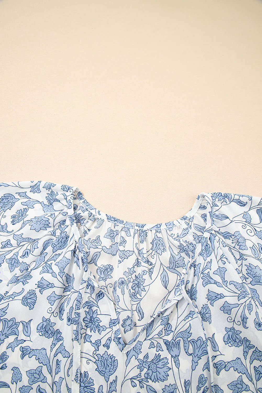 Threaded Pear Avianna Print Fantasy Fluttering Blouse - Image 9
