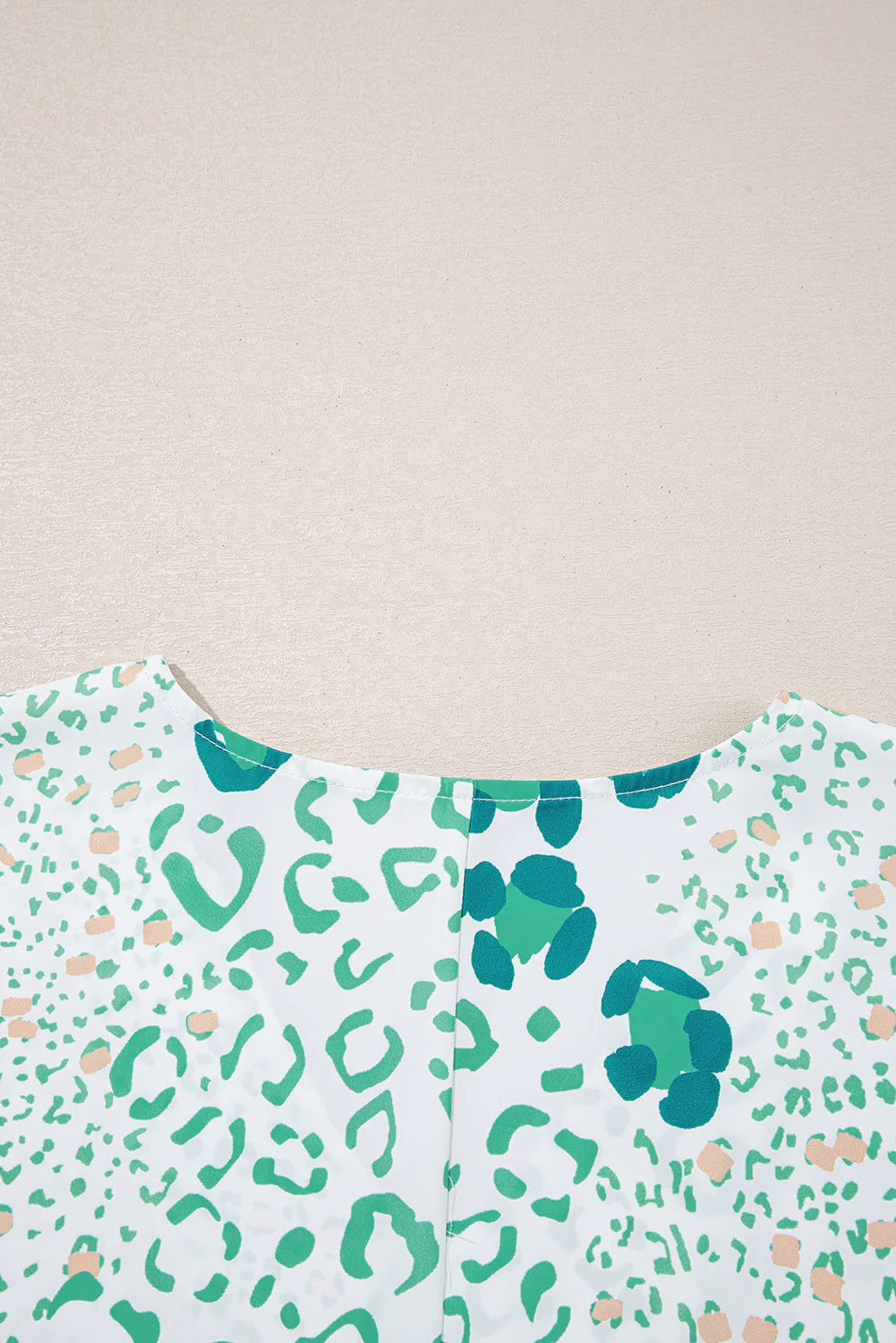 Threaded Pear Azalea Print Short Sleeve Blouse - Image 11