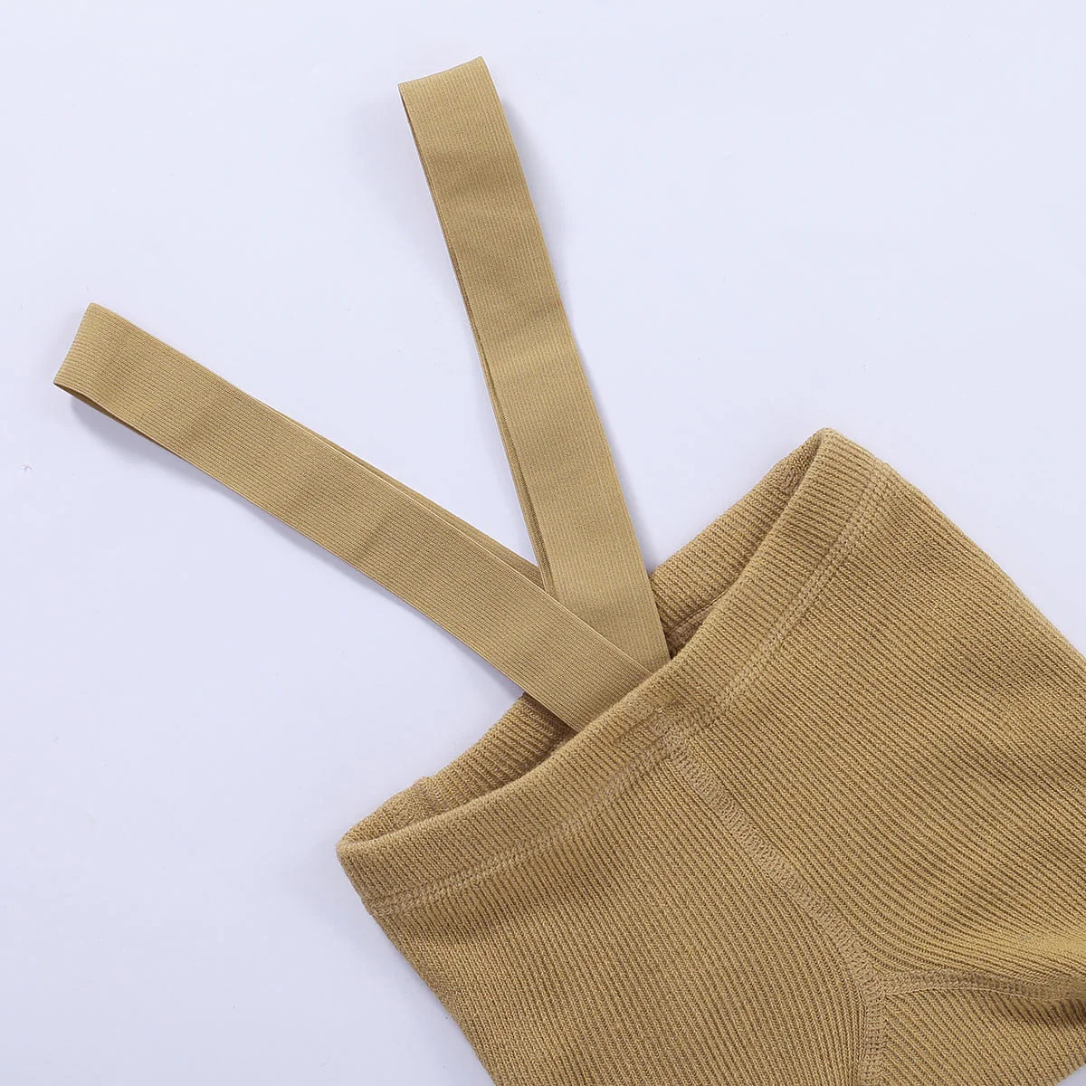 Baby Cotton Suspender Leggings Infants Baby Girls Boys Cute Solid Color High Waist Overall Leggings Tights Socks - Image 11