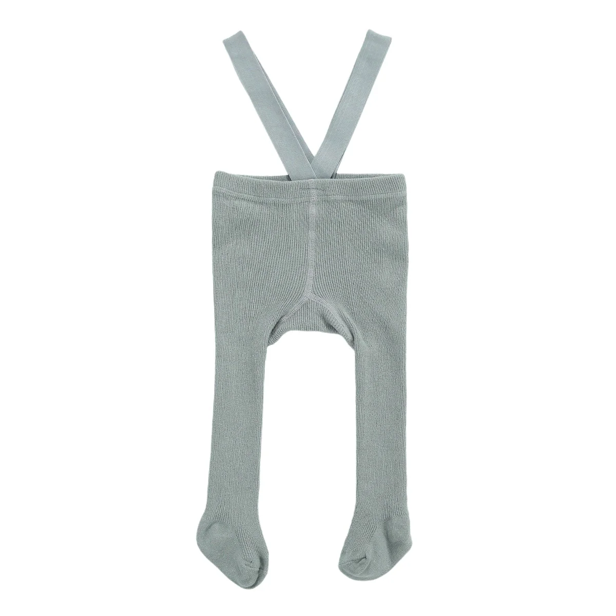 Baby Cotton Suspender Leggings Infants Baby Girls Boys Cute Solid Color High Waist Overall Leggings Tights Socks - Image 9