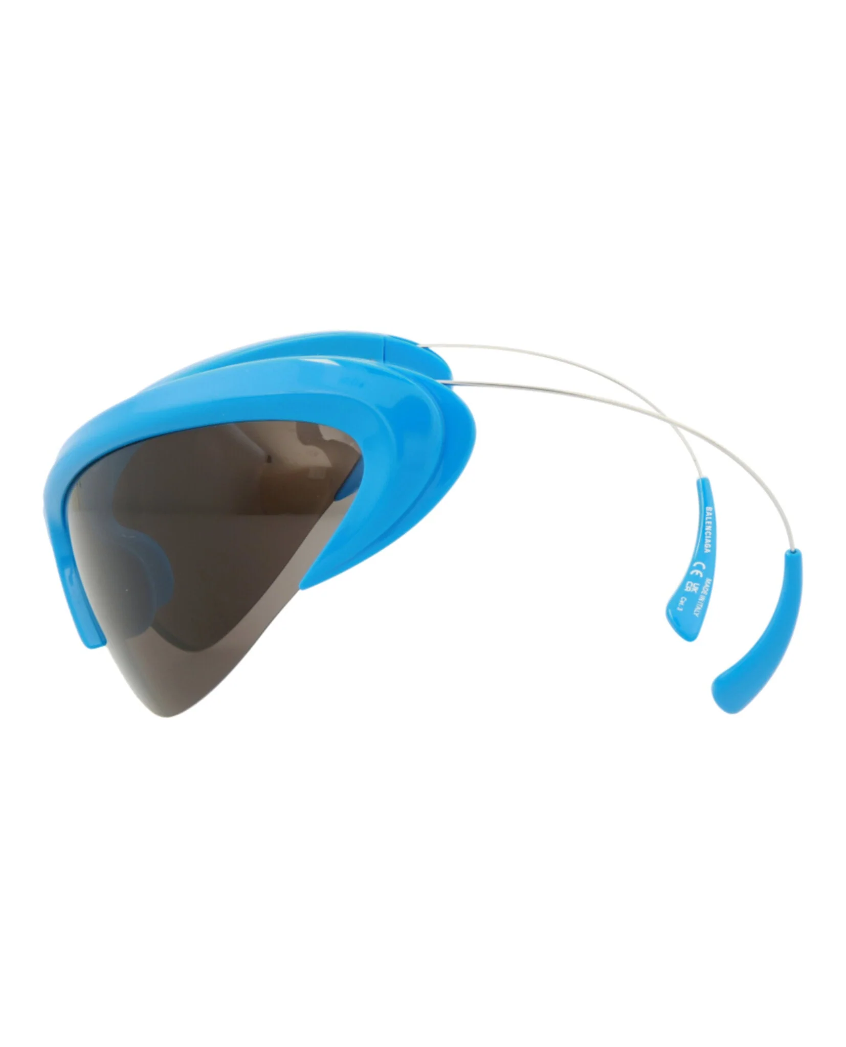 Balenciaga Shield-Frame Bio Injection Sunglasses - Image 5