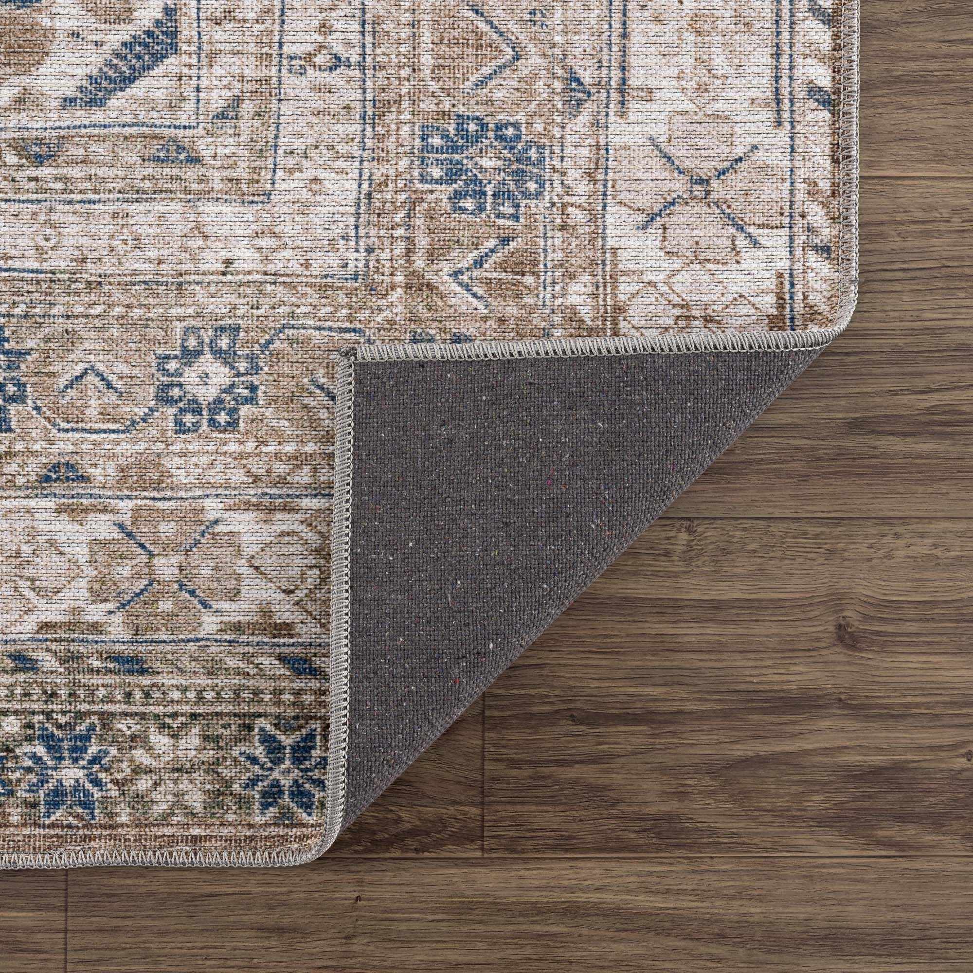 Baltinglass Flat Pile Washable Rug - Image 6