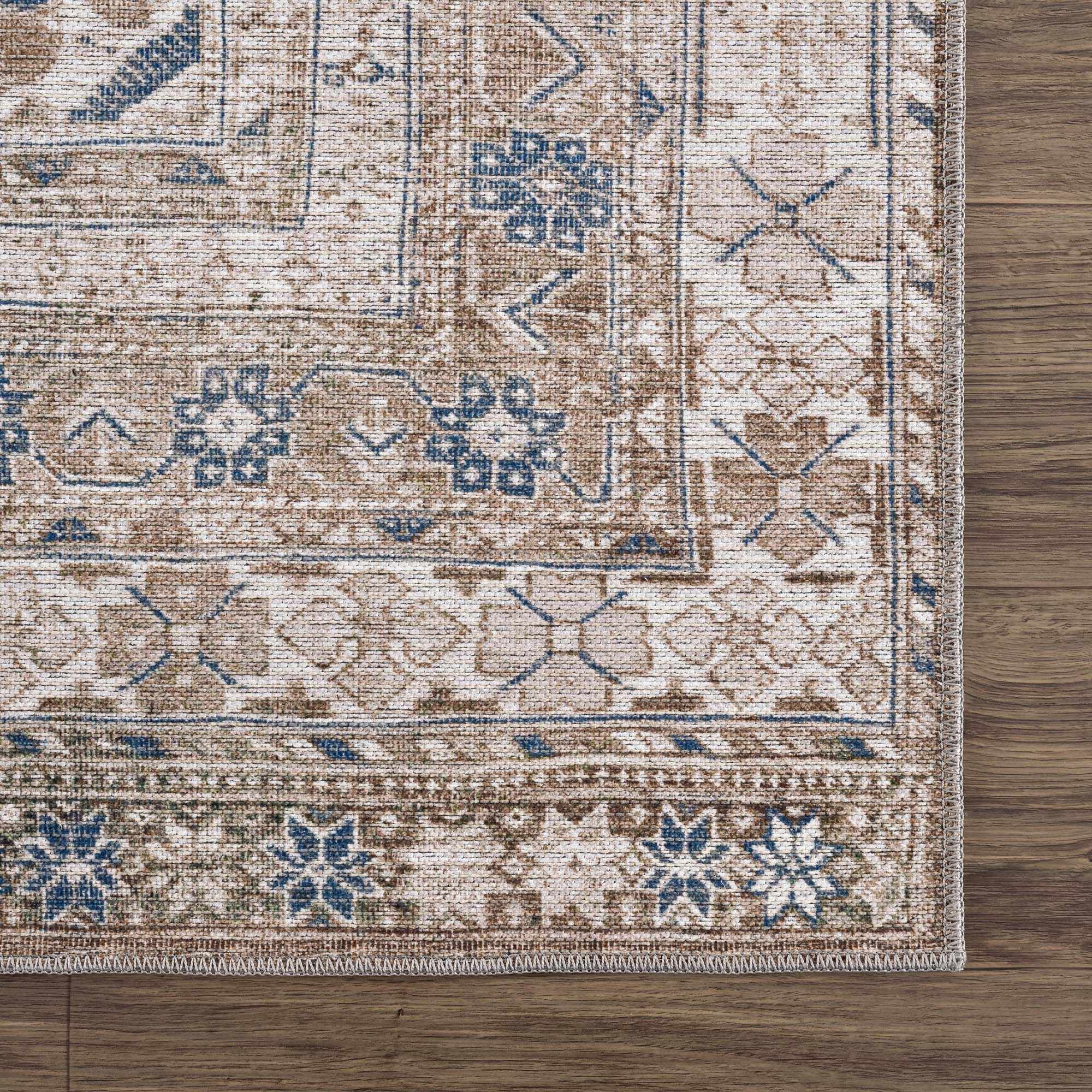 Baltinglass Flat Pile Washable Rug - Image 9