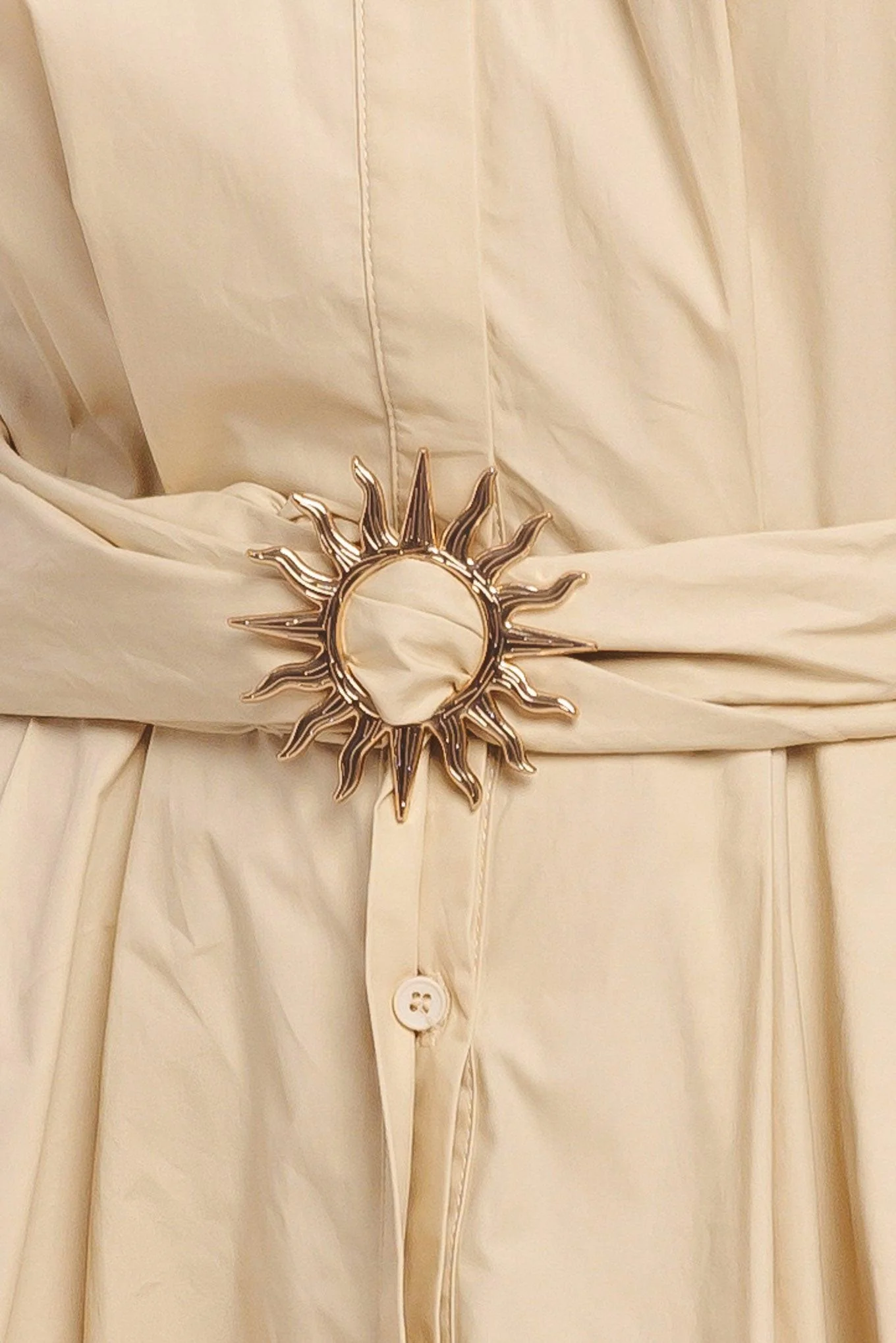 Bare Elegance Woven Midi Dress - Image 7