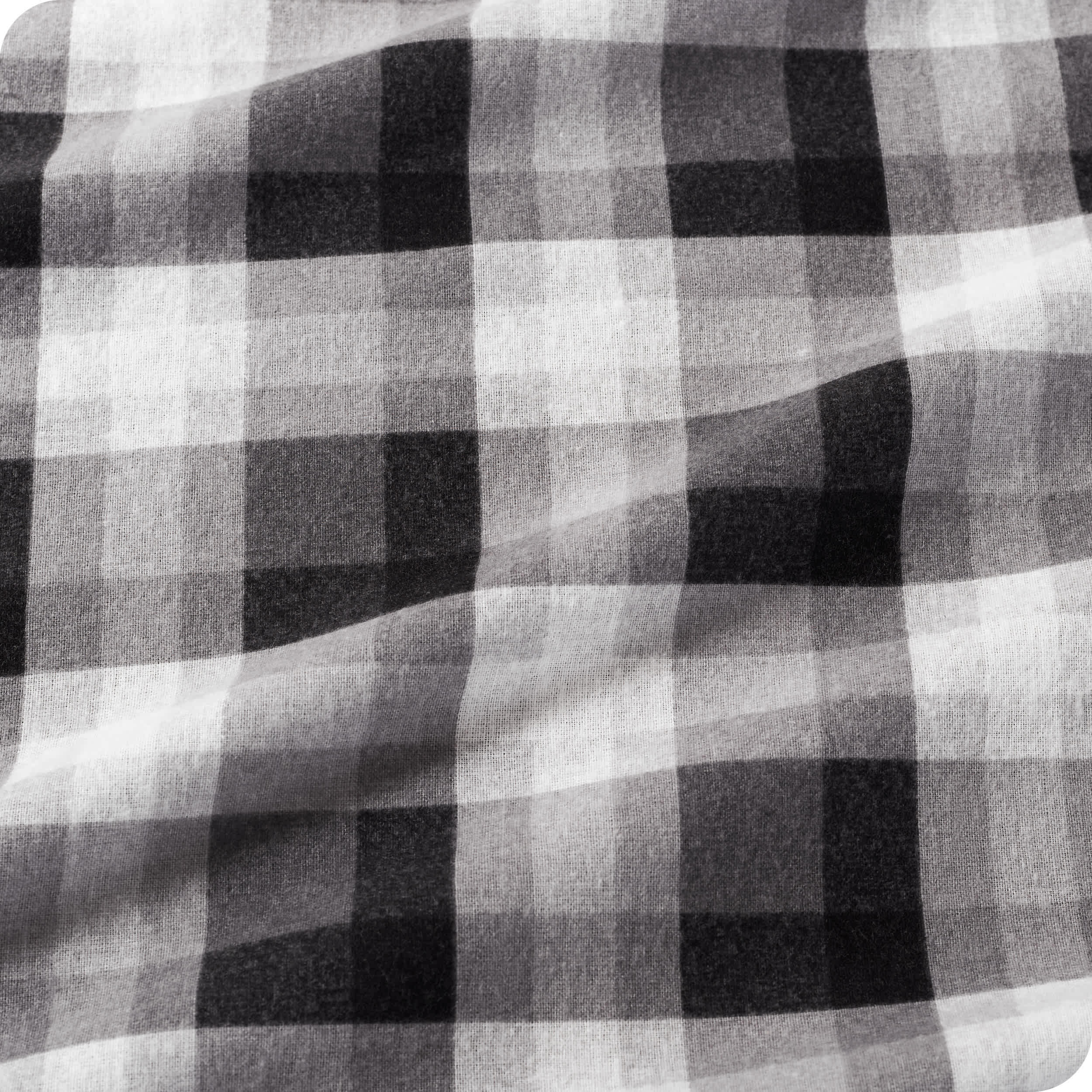Bare Home  Double Brushed Cotton Flannel Sheet Set - Image 6