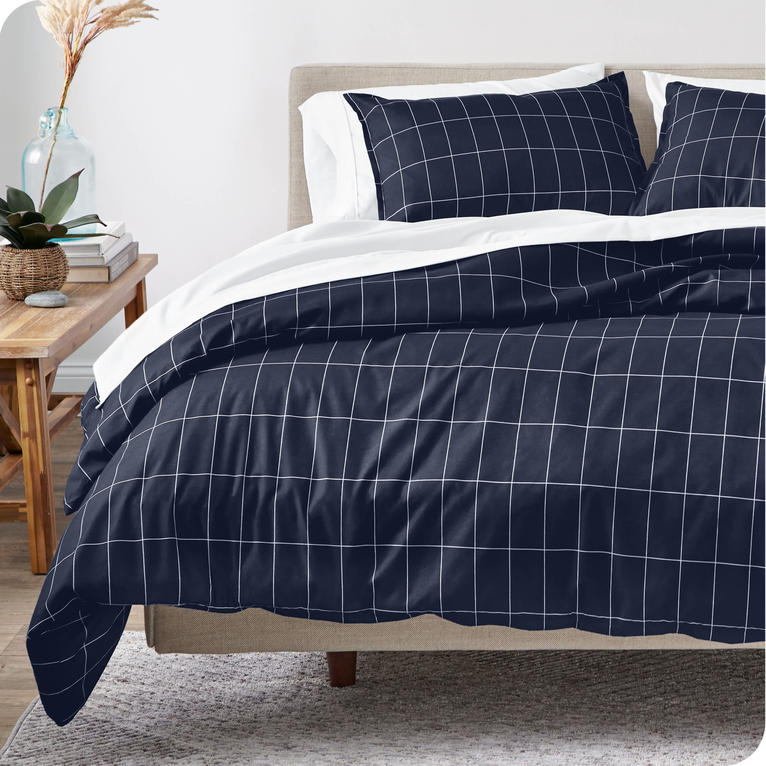 Bare Home Double Brushed Duvet Cover Set - Image 16