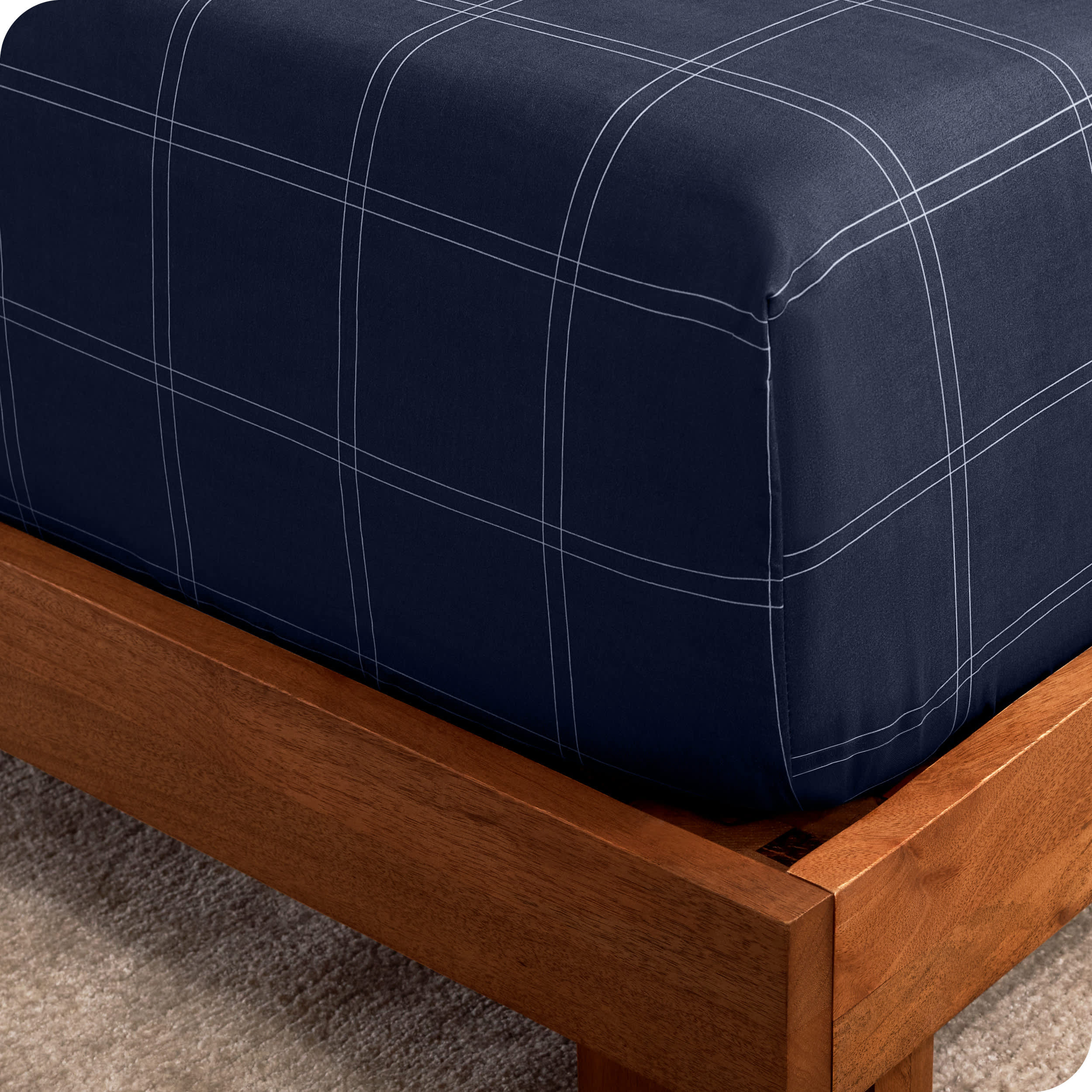 Bare Home Double Brushed Fitted Sheet - Image 15